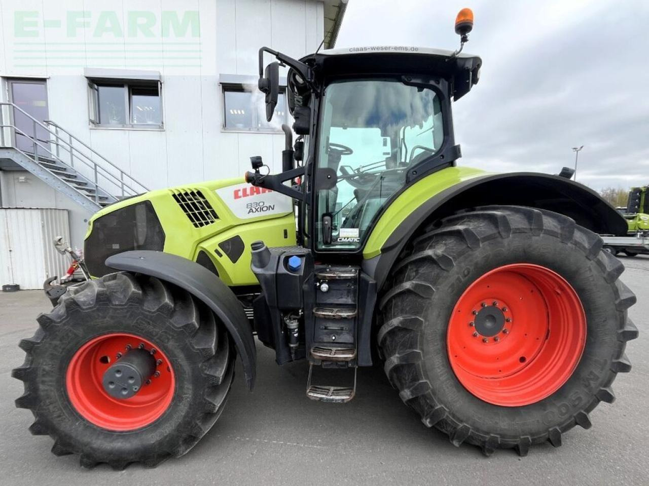 CLAAS axion 830 cmatic cebis, fkh CMATIC CEBIS - טרקטור חקלאי: תמונה 3 CLAAS axion 830 cmatic cebis, fkh CMATIC CEBIS - טרקטור חקלאי: תמונה 3