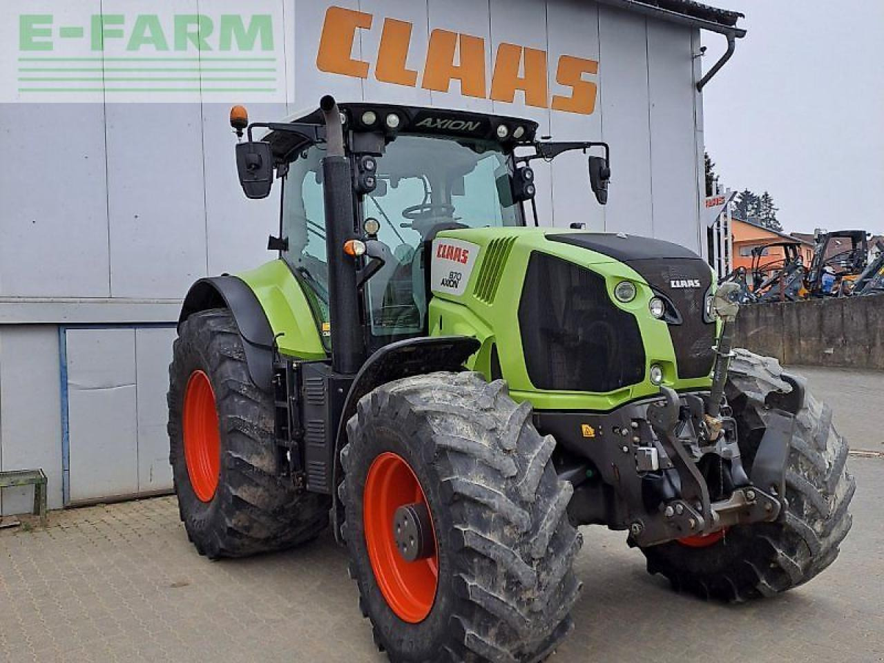 CLAAS axion 870 c-matic CMATIC - טרקטור חקלאי: תמונה 5 CLAAS axion 870 c-matic CMATIC - טרקטור חקלאי: תמונה 5