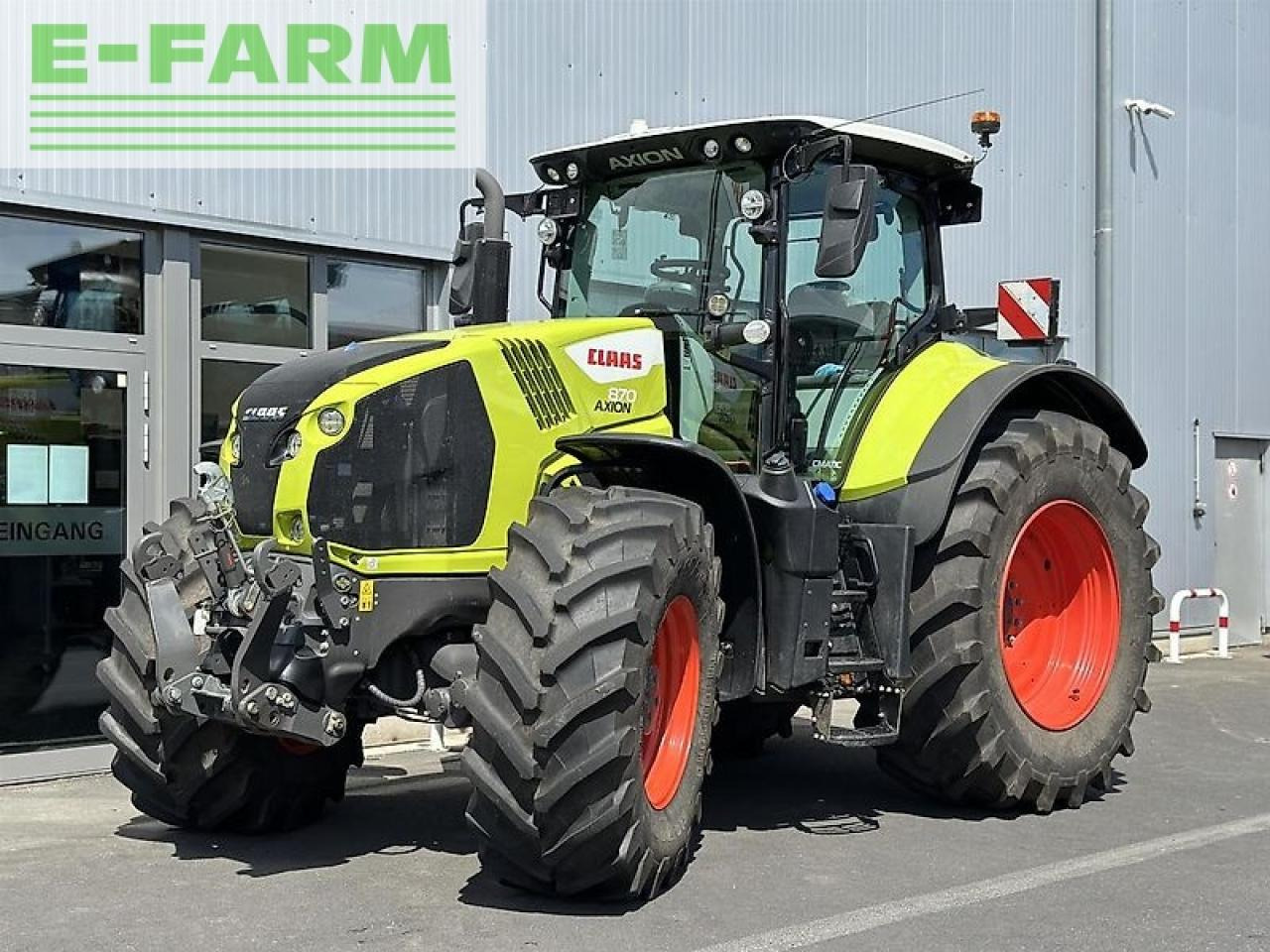 CLAAS axion 870 cebis cmatic CMATIC CEBIS - טרקטור חקלאי: תמונה 1 CLAAS axion 870 cebis cmatic CMATIC CEBIS - טרקטור חקלאי: תמונה 1
