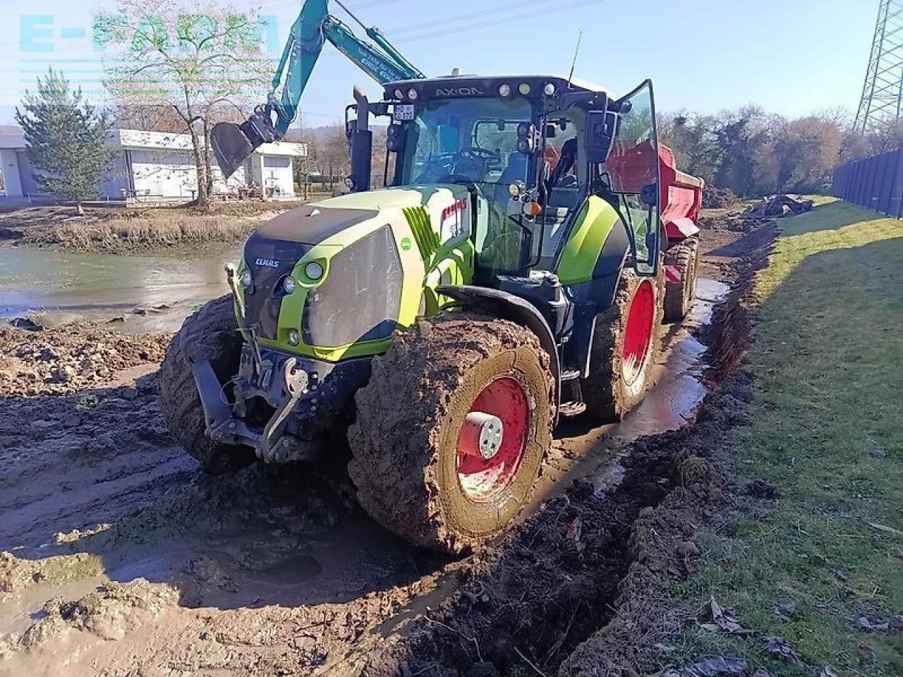 CLAAS axion 870 cmatic CMATIC - טרקטור חקלאי: תמונה 4 CLAAS axion 870 cmatic CMATIC - טרקטור חקלאי: תמונה 4
