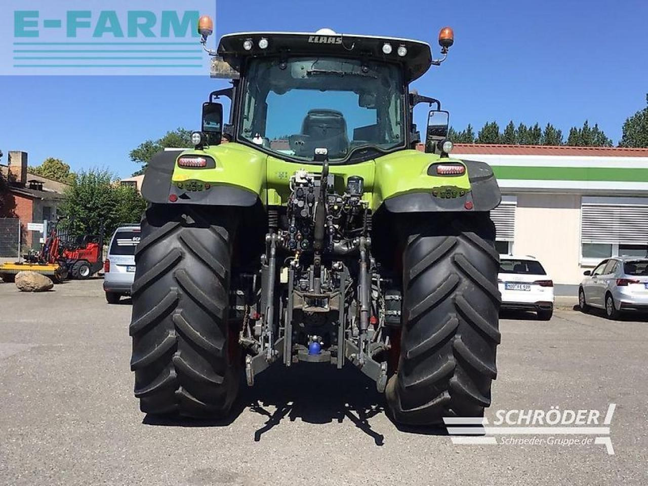 טרקטור חקלאי CLAAS axion 870 cmatic rtk CMATIC: תמונה 11