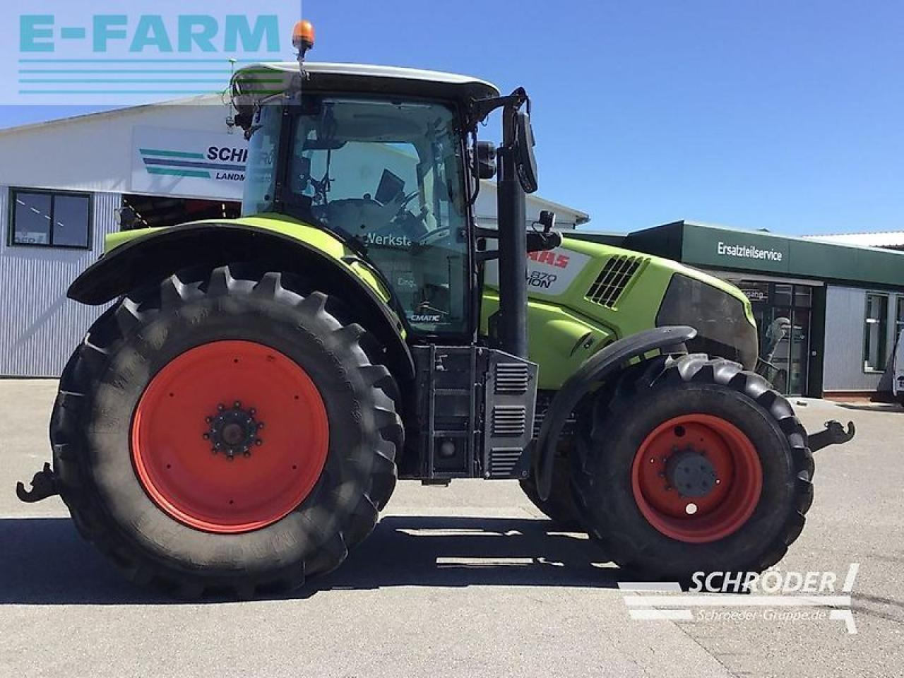 CLAAS axion 870 cmatic rtk CMATIC - טרקטור חקלאי: תמונה 4 CLAAS axion 870 cmatic rtk CMATIC - טרקטור חקלאי: תמונה 4