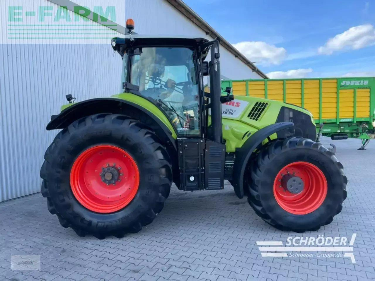 CLAAS axion 870 cmatic rtk CMATIC - טרקטור חקלאי: תמונה 2 CLAAS axion 870 cmatic rtk CMATIC - טרקטור חקלאי: תמונה 2
