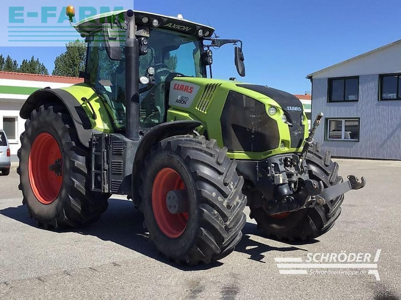 CLAAS axion 870 cmatic rtk CMATIC - טרקטור חקלאי: תמונה 1 CLAAS axion 870 cmatic rtk CMATIC - טרקטור חקלאי: תמונה 1