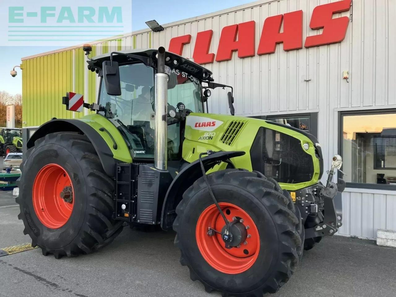 טרקטור חקלאי CLAAS axion 870 cmatic s5 sur mesure CMATIC: תמונה 9
