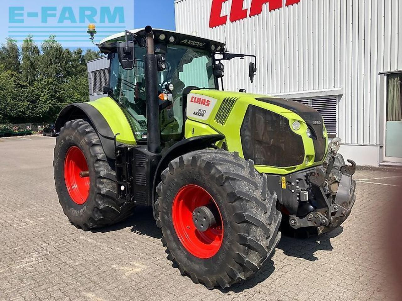 טרקטור חקלאי CLAAS axion 870: תמונה 6