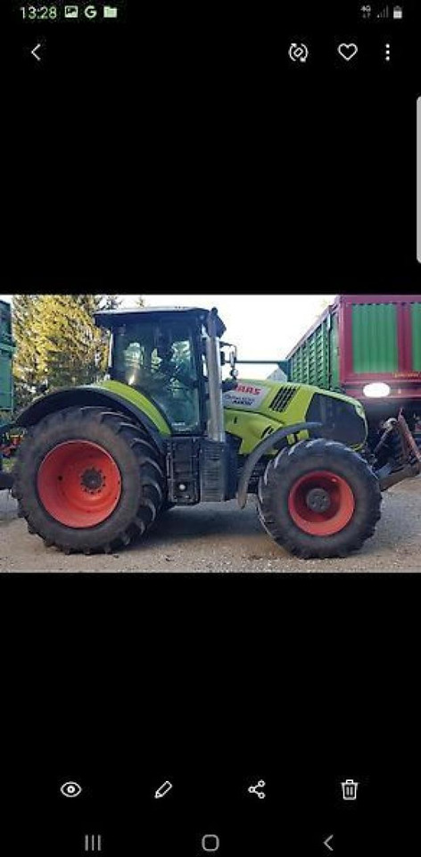 CLAAS axion 870 - טרקטור חקלאי: תמונה 2 CLAAS axion 870 - טרקטור חקלאי: תמונה 2