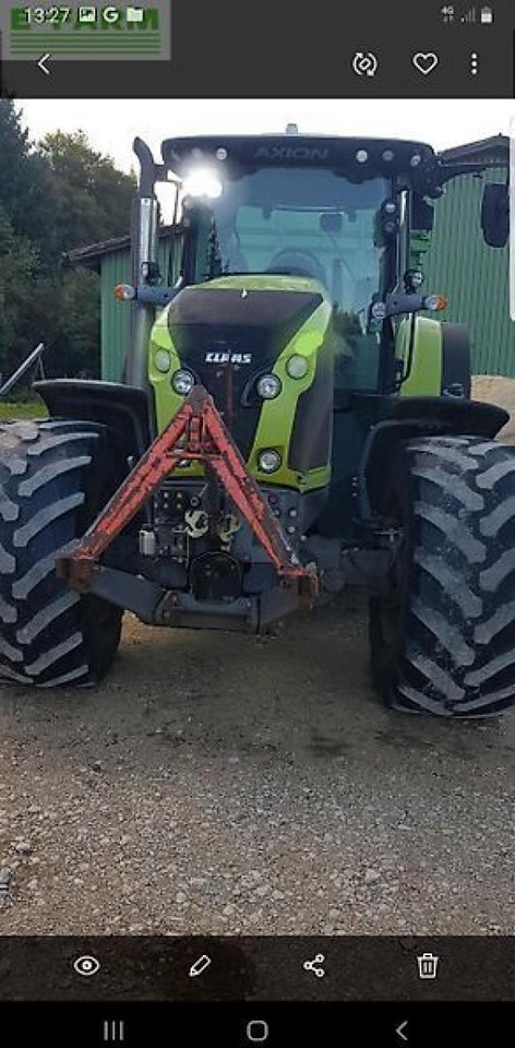 CLAAS axion 870 - טרקטור חקלאי: תמונה 1 CLAAS axion 870 - טרקטור חקלאי: תמונה 1