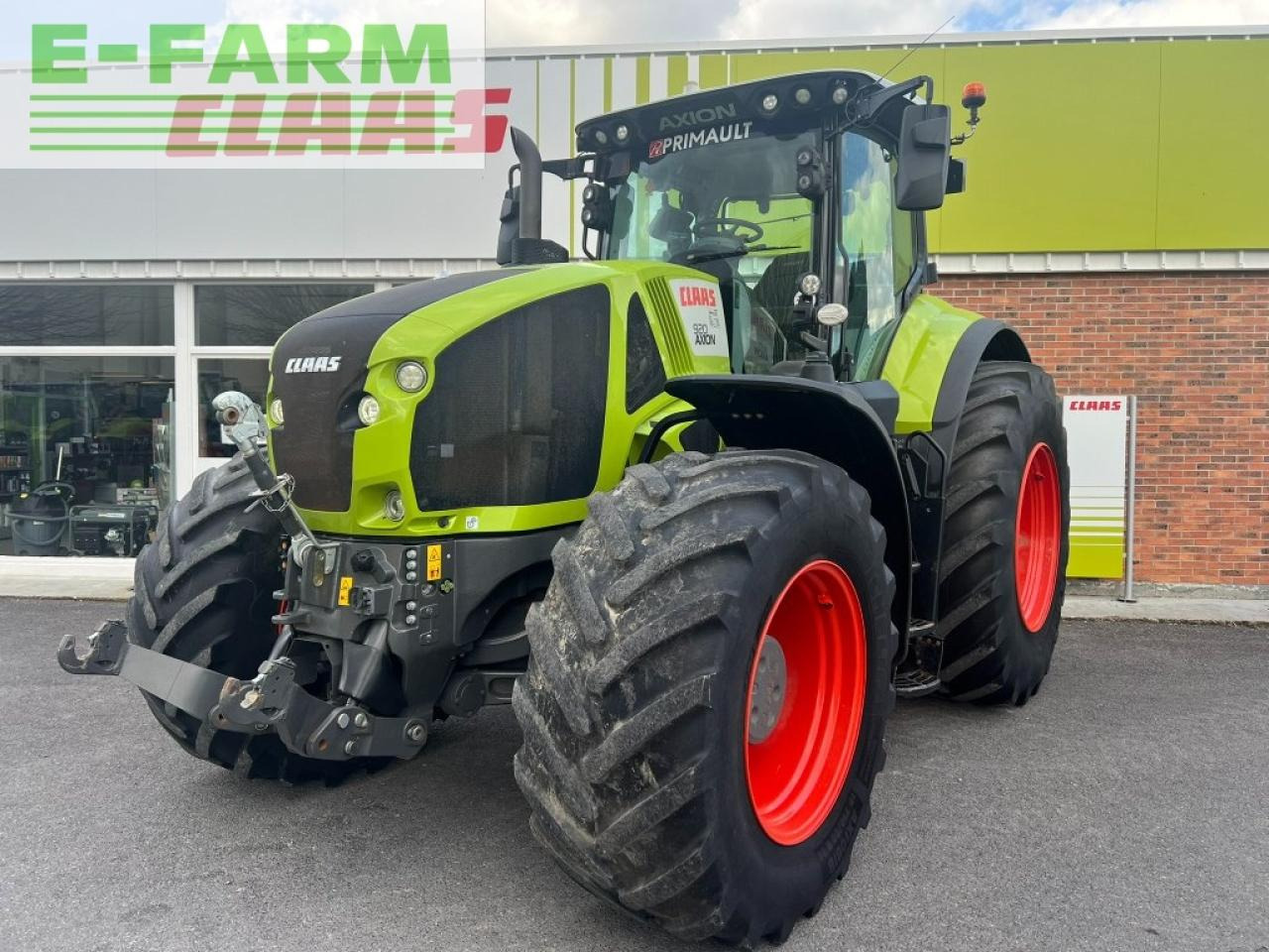 CLAAS axion 920 cebis - טרקטור חקלאי: תמונה 1 CLAAS axion 920 cebis - טרקטור חקלאי: תמונה 1