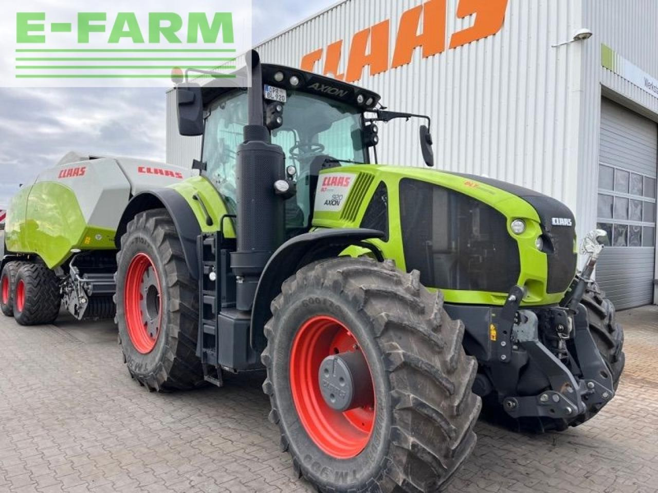 CLAAS axion 920 cmatic cebis CMATIC CEBIS - טרקטור חקלאי: תמונה 2 CLAAS axion 920 cmatic cebis CMATIC CEBIS - טרקטור חקלאי: תמונה 2