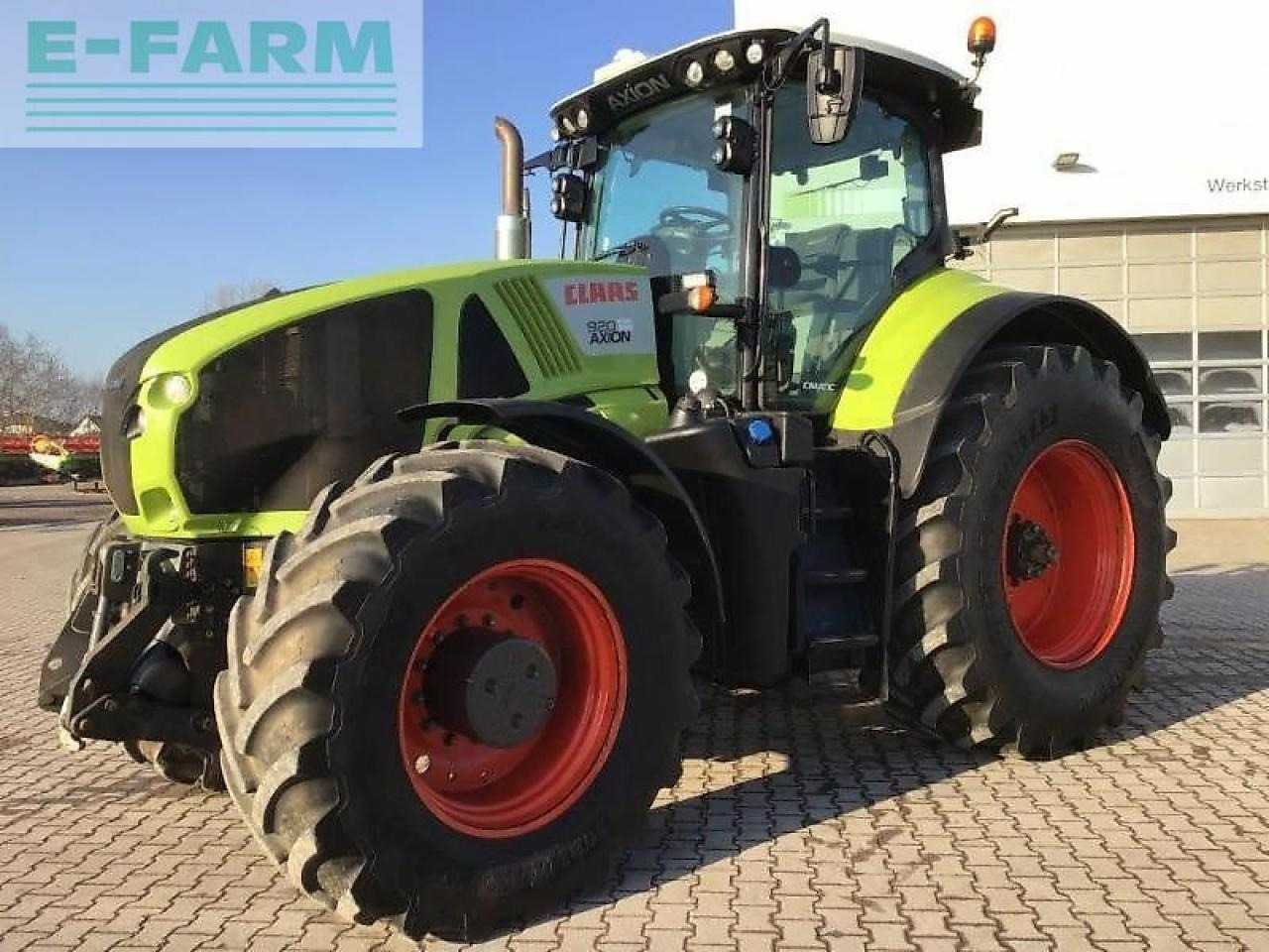 CLAAS axion 920 - טרקטור חקלאי: תמונה 1 CLAAS axion 920 - טרקטור חקלאי: תמונה 1