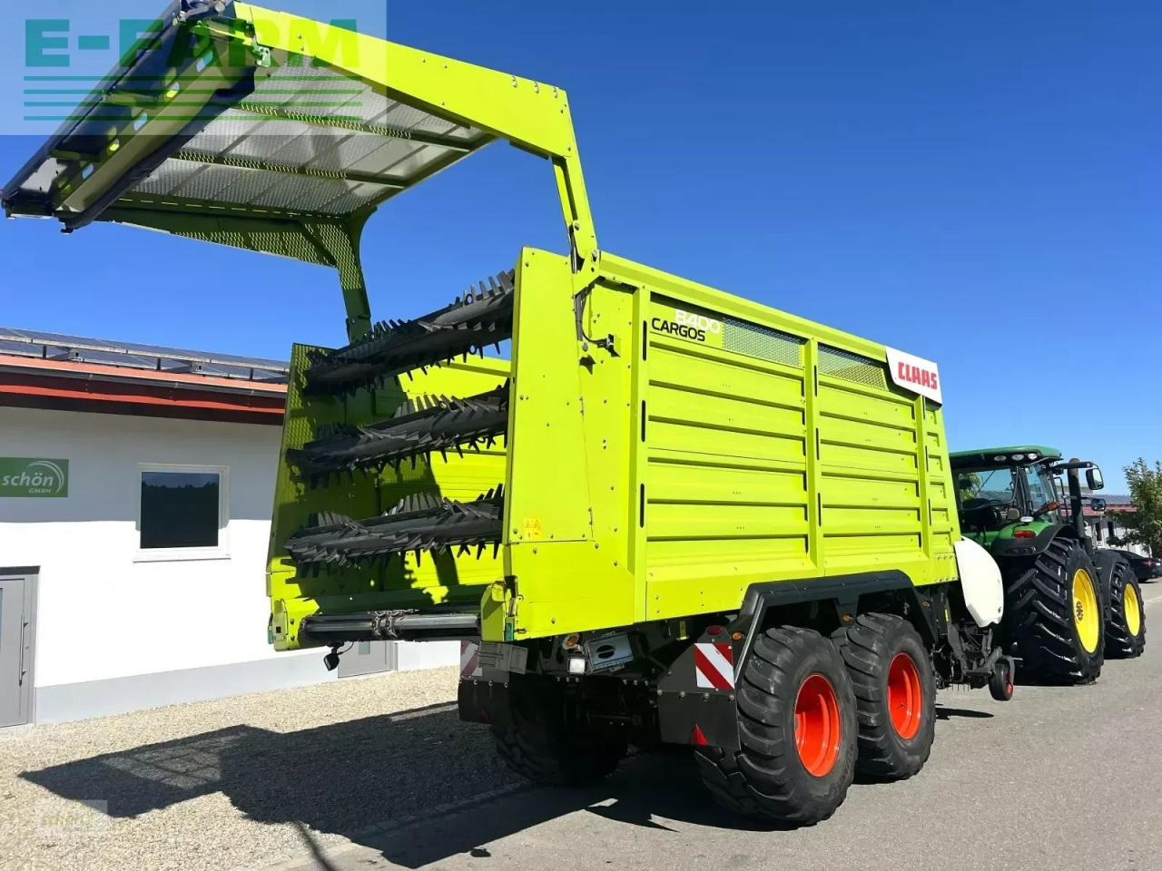 עגלת טעינה עצמית CLAAS cargos 8400 im topzustand - mit nur 1.707 fuhren !!: תמונה 8 עגלת טעינה עצמית CLAAS cargos 8400 im topzustand - mit nur 1.707 fuhren !!: תמונה 8