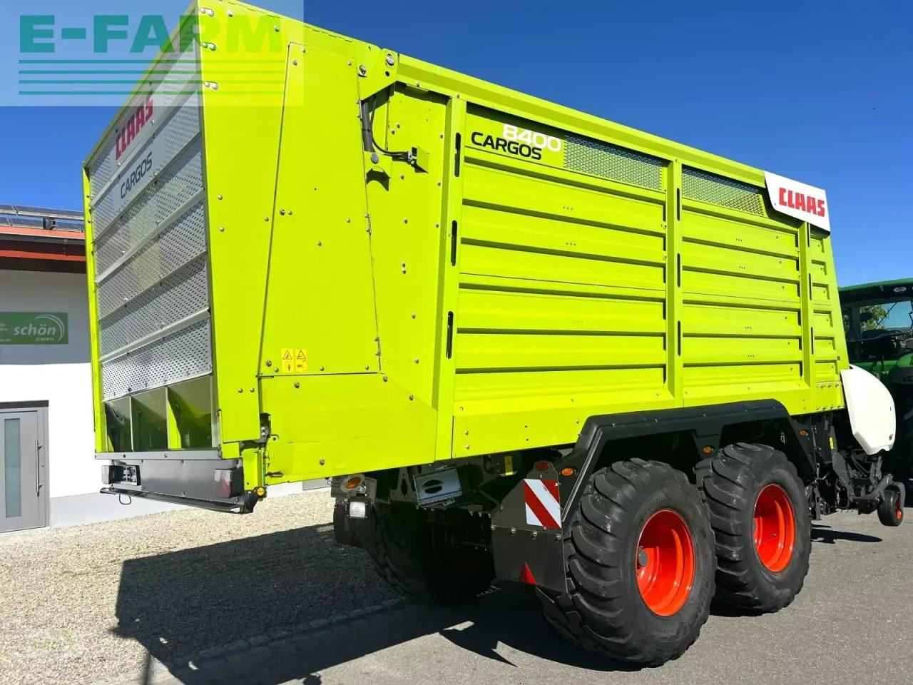 עגלת טעינה עצמית CLAAS cargos 8400 im topzustand - mit nur 1.707 fuhren !!: תמונה 9 עגלת טעינה עצמית CLAAS cargos 8400 im topzustand - mit nur 1.707 fuhren !!: תמונה 9