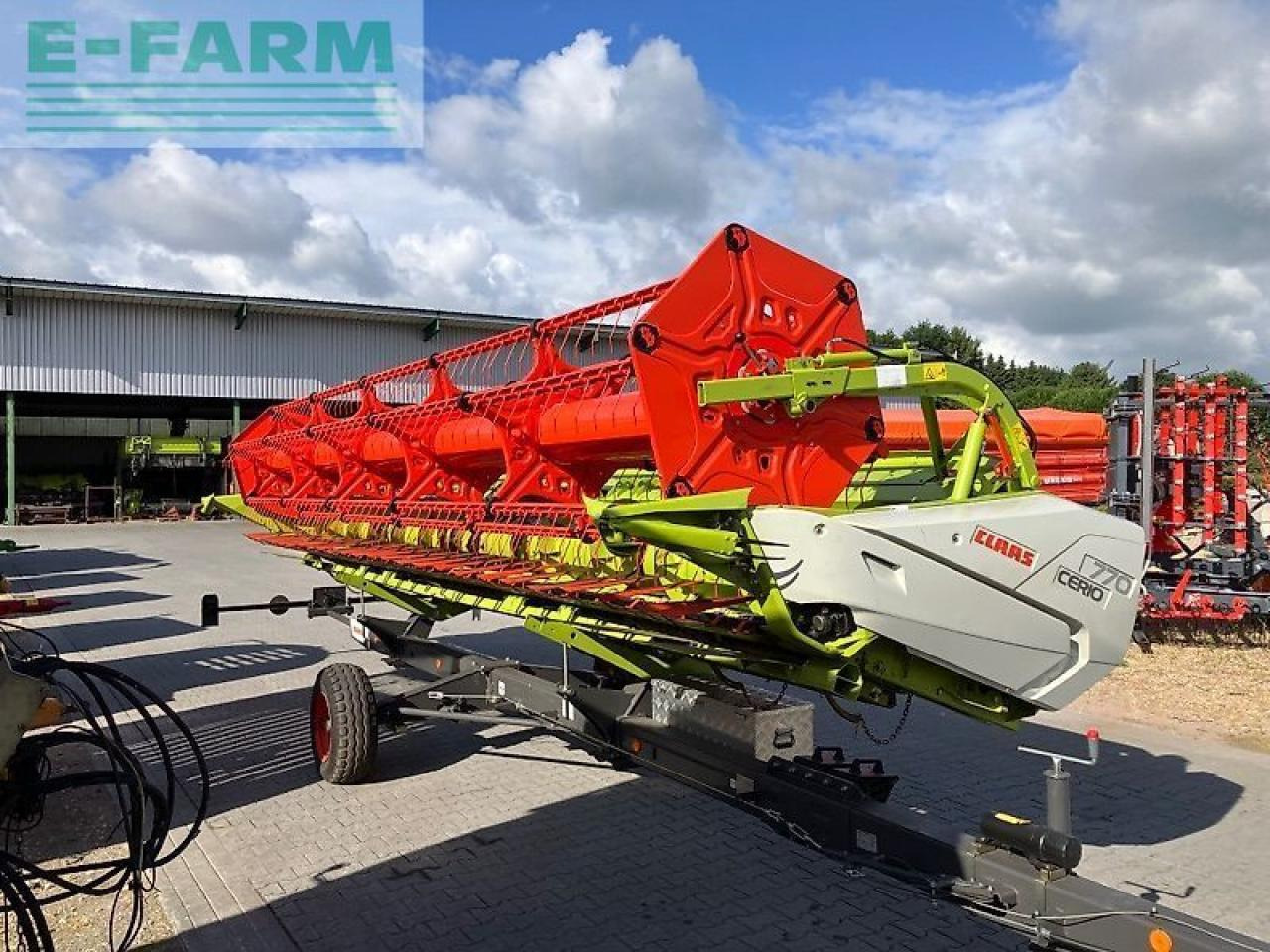 CLAAS cerio 770 - צרופת מקצרת מספוא: תמונה 1 CLAAS cerio 770 - צרופת מקצרת מספוא: תמונה 1