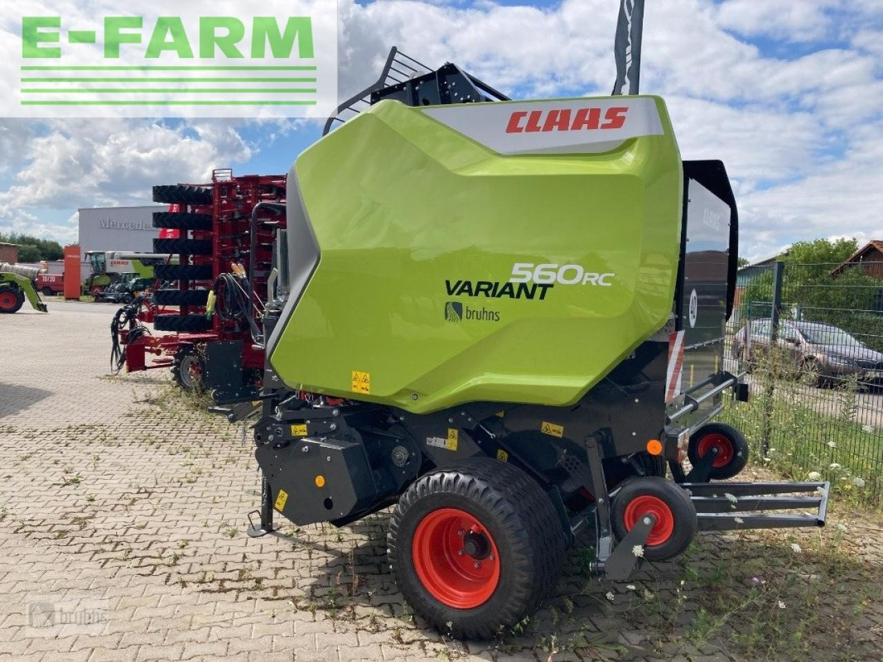 CLAAS claas variant 560 rc pro - neu - מכונת צרור מרובעת: תמונה 1 CLAAS claas variant 560 rc pro - neu - מכונת צרור מרובעת: תמונה 1