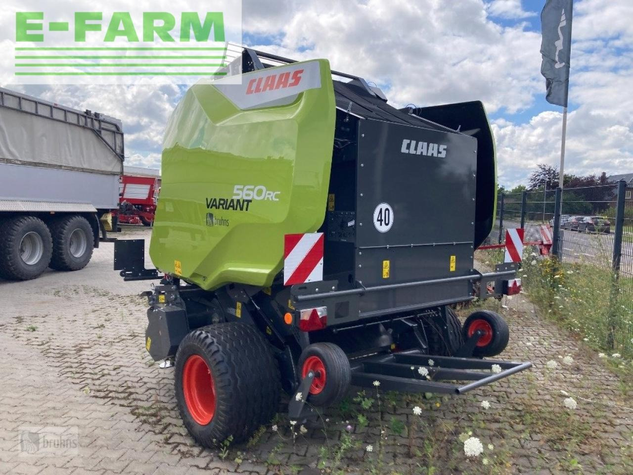 CLAAS claas variant 560 rc pro - neu - מכונת צרור מרובעת: תמונה 2 CLAAS claas variant 560 rc pro - neu - מכונת צרור מרובעת: תמונה 2