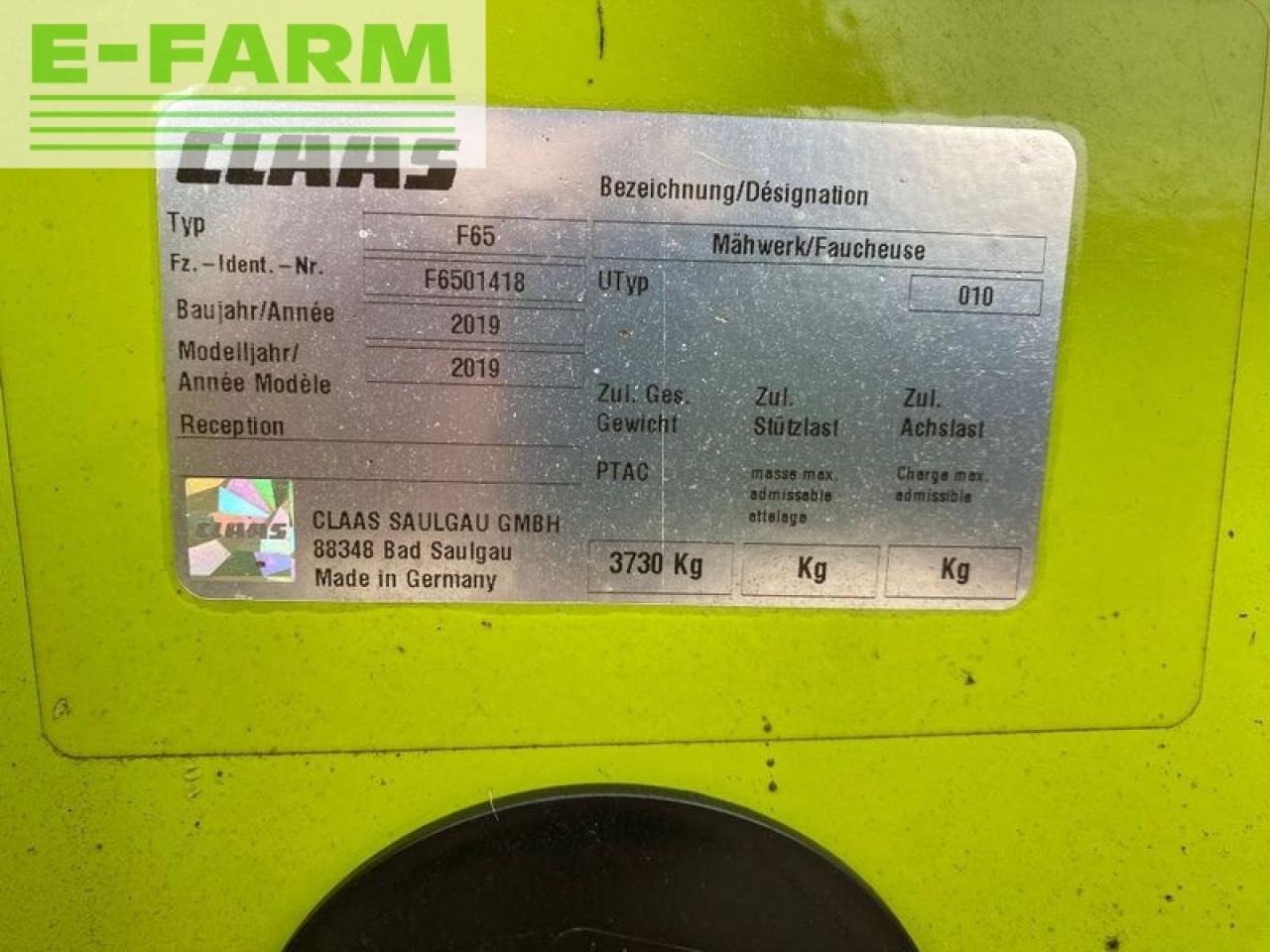 מכסחה CLAAS disco 9200 c as: תמונה 26