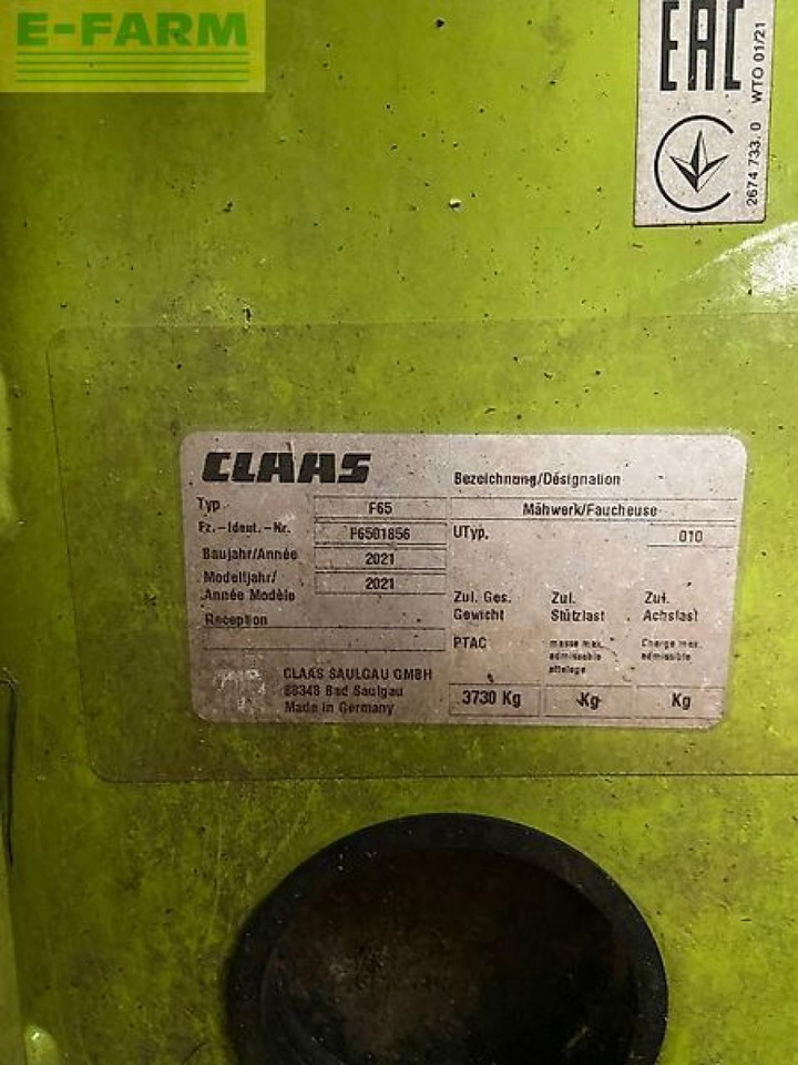 מכסחה CLAAS disco 9200c inkl. disco 3200fc: תמונה 9