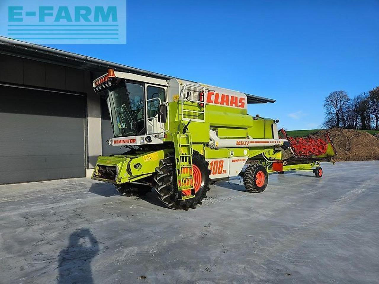 CLAAS dominator 108 sl maxi "gepflegte maschine" - מקצרת קומבינה: תמונה 1 CLAAS dominator 108 sl maxi "gepflegte maschine" - מקצרת קומבינה: תמונה 1