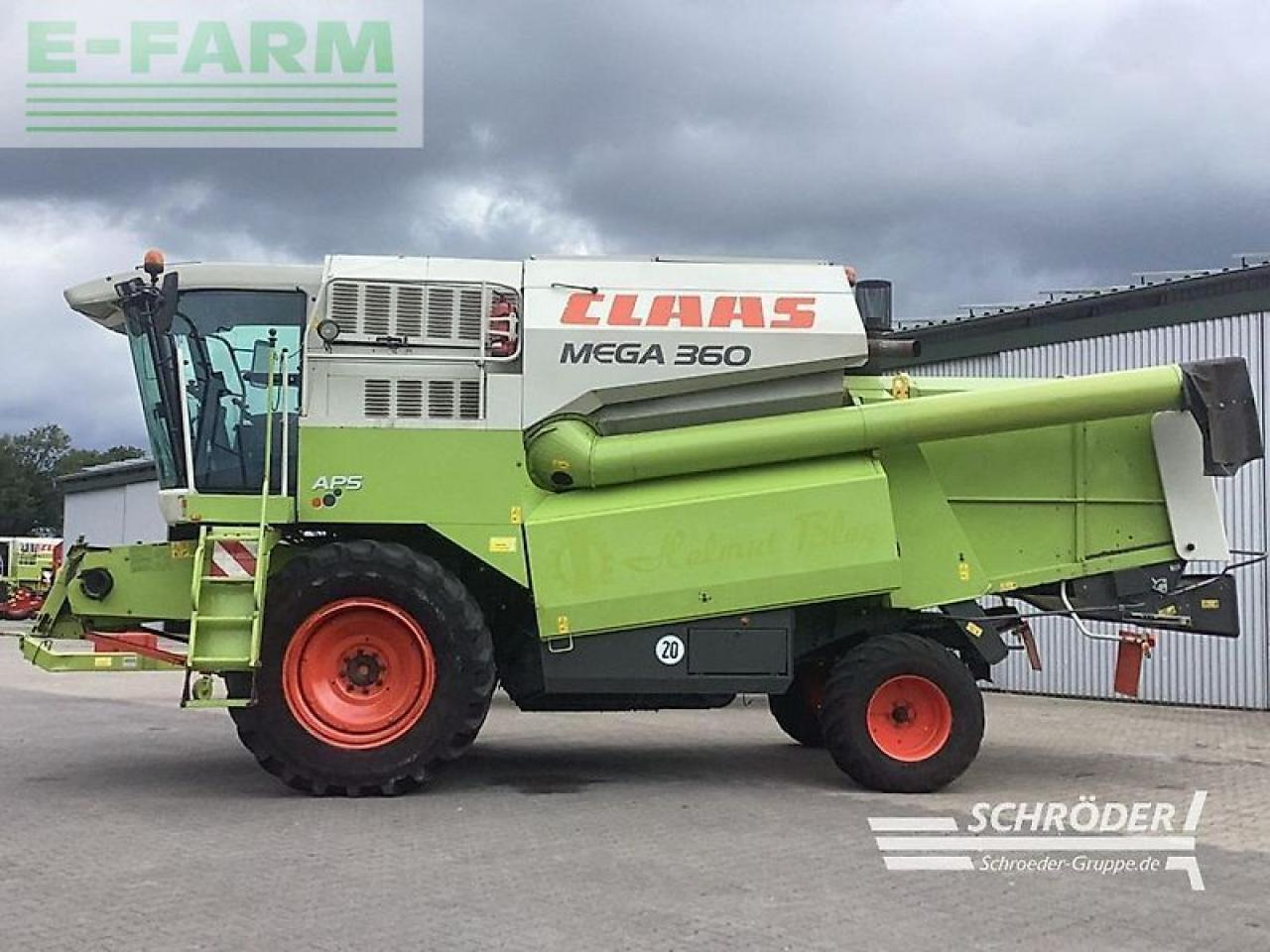 CLAAS dominator 360 mega + c 600 schneidwerk - מקצרת קומבינה: תמונה 2 CLAAS dominator 360 mega + c 600 schneidwerk - מקצרת קומבינה: תמונה 2