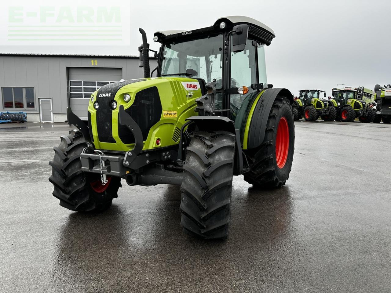 CLAAS elios 210 (kabine mit glasdach) - טרקטור חקלאי: תמונה 2 CLAAS elios 210 (kabine mit glasdach) - טרקטור חקלאי: תמונה 2