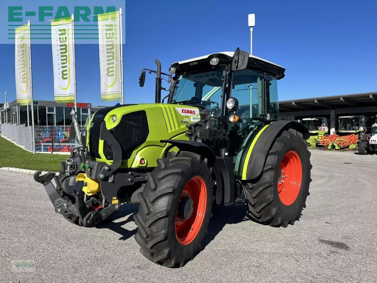 CLAAS elios 210 (kabine ohne glasdach) - טרקטור חקלאי: תמונה 2 CLAAS elios 210 (kabine ohne glasdach) - טרקטור חקלאי: תמונה 2