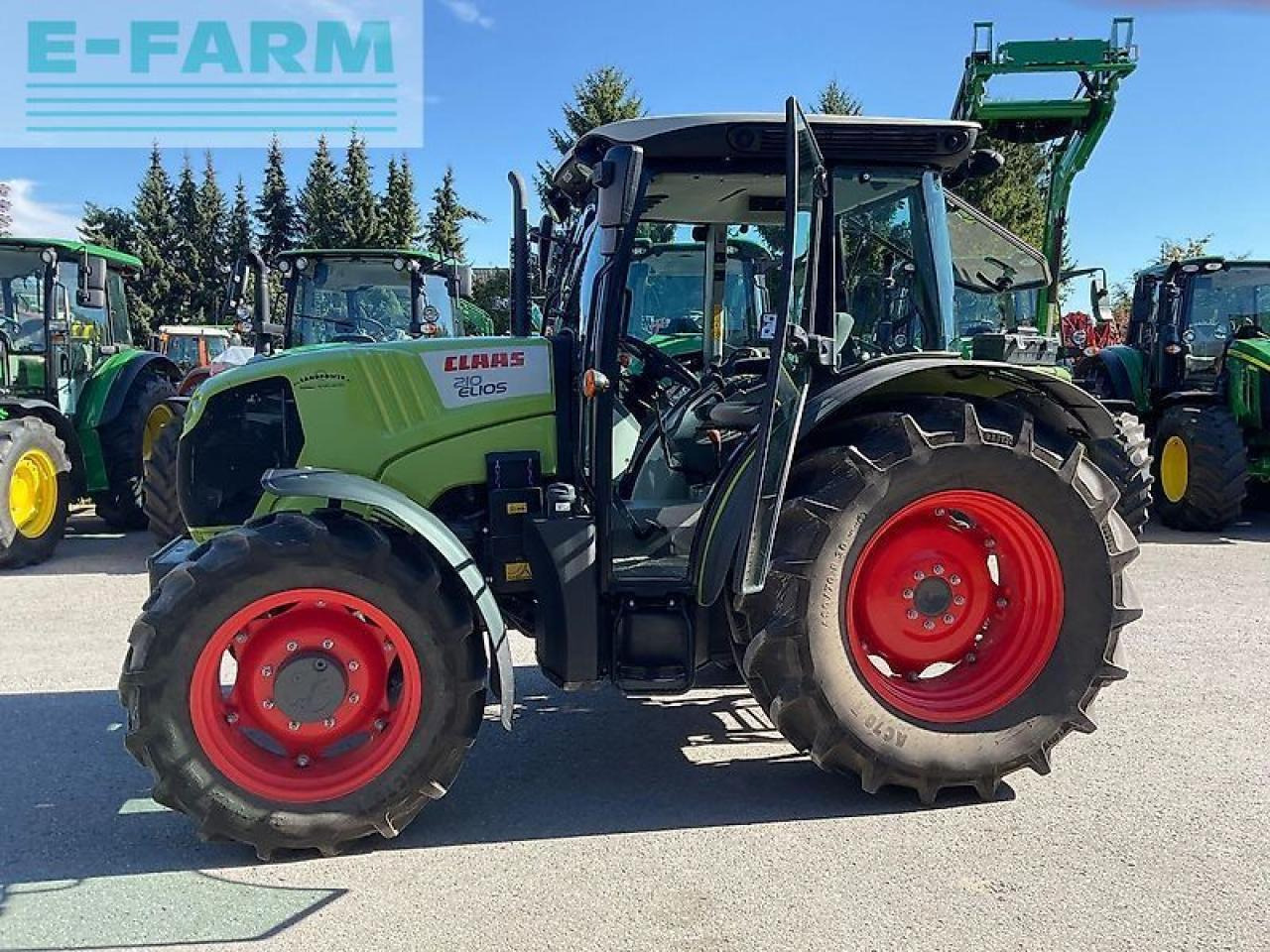 CLAAS elios 210 - טרקטור חקלאי: תמונה 2 CLAAS elios 210 - טרקטור חקלאי: תמונה 2