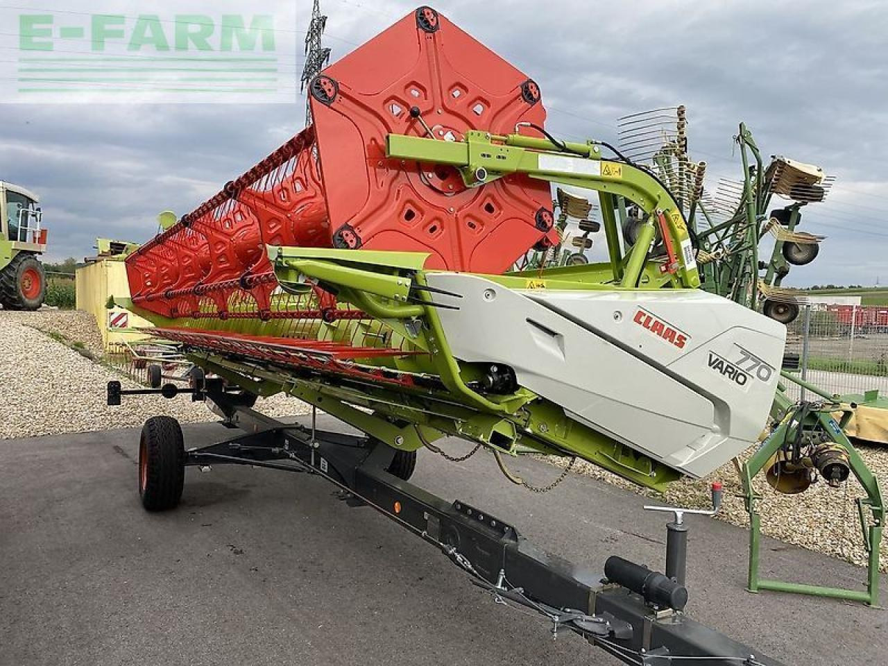 CLAAS getreideschneidwerk v 770 - ראש תבואה: תמונה 3 CLAAS getreideschneidwerk v 770 - ראש תבואה: תמונה 3