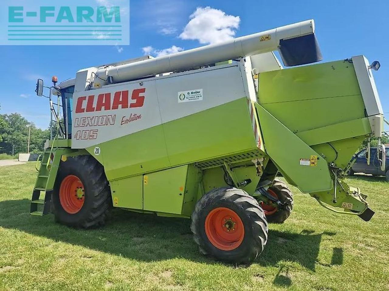 CLAAS lexion 405 - מקצרת קומבינה: תמונה 1 CLAAS lexion 405 - מקצרת קומבינה: תמונה 1