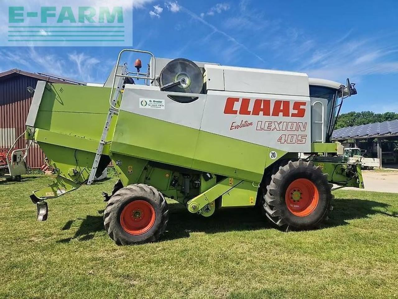 CLAAS lexion 405 - מקצרת קומבינה: תמונה 2 CLAAS lexion 405 - מקצרת קומבינה: תמונה 2