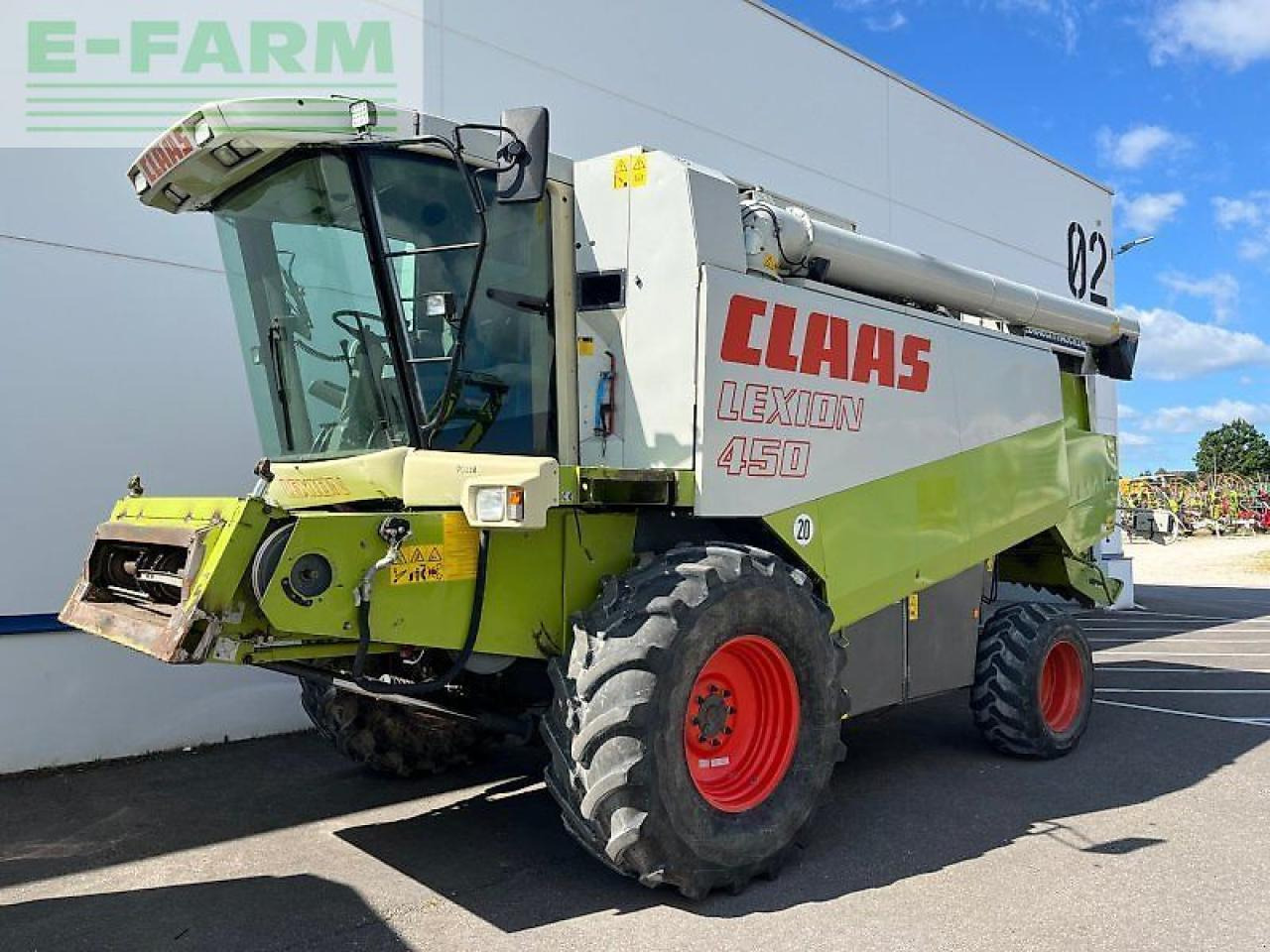CLAAS lexion 450 - מקצרת קומבינה: תמונה 1 CLAAS lexion 450 - מקצרת קומבינה: תמונה 1