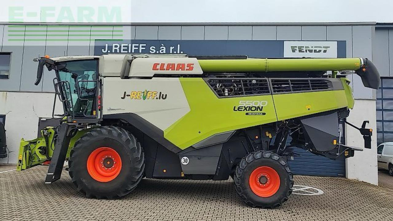 CLAAS lexion 5500 montana top zustand - מקצרת קומבינה: תמונה 5 CLAAS lexion 5500 montana top zustand - מקצרת קומבינה: תמונה 5