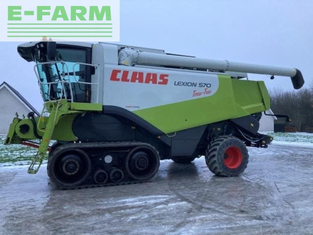CLAAS lexion 570 tt 4-wd - מקצרת קומבינה: תמונה 2 CLAAS lexion 570 tt 4-wd - מקצרת קומבינה: תמונה 2