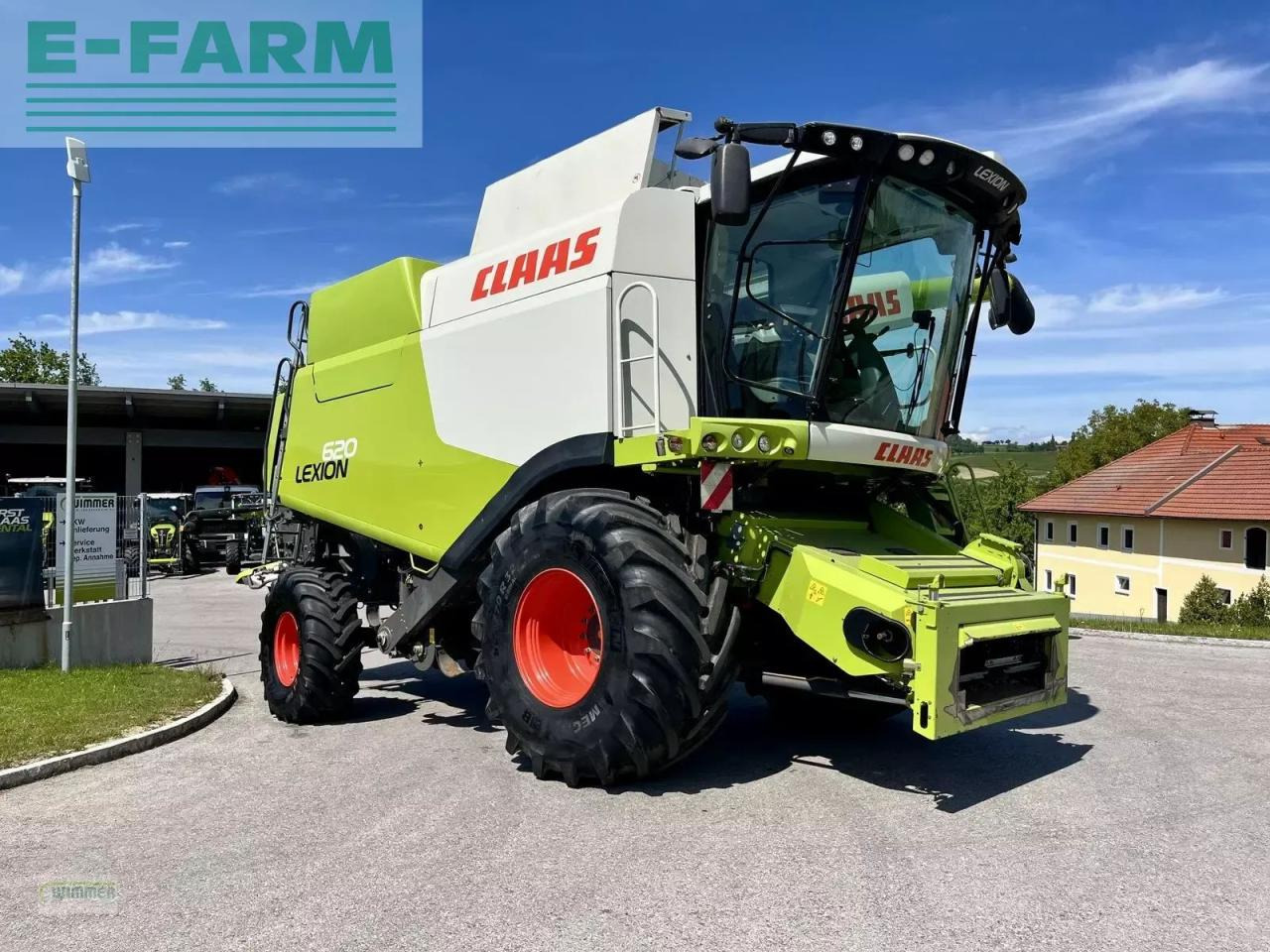 CLAAS lexion 620 - (gebrauchter lexion 600) - מקצרת קומבינה: תמונה 4 CLAAS lexion 620 - (gebrauchter lexion 600) - מקצרת קומבינה: תמונה 4