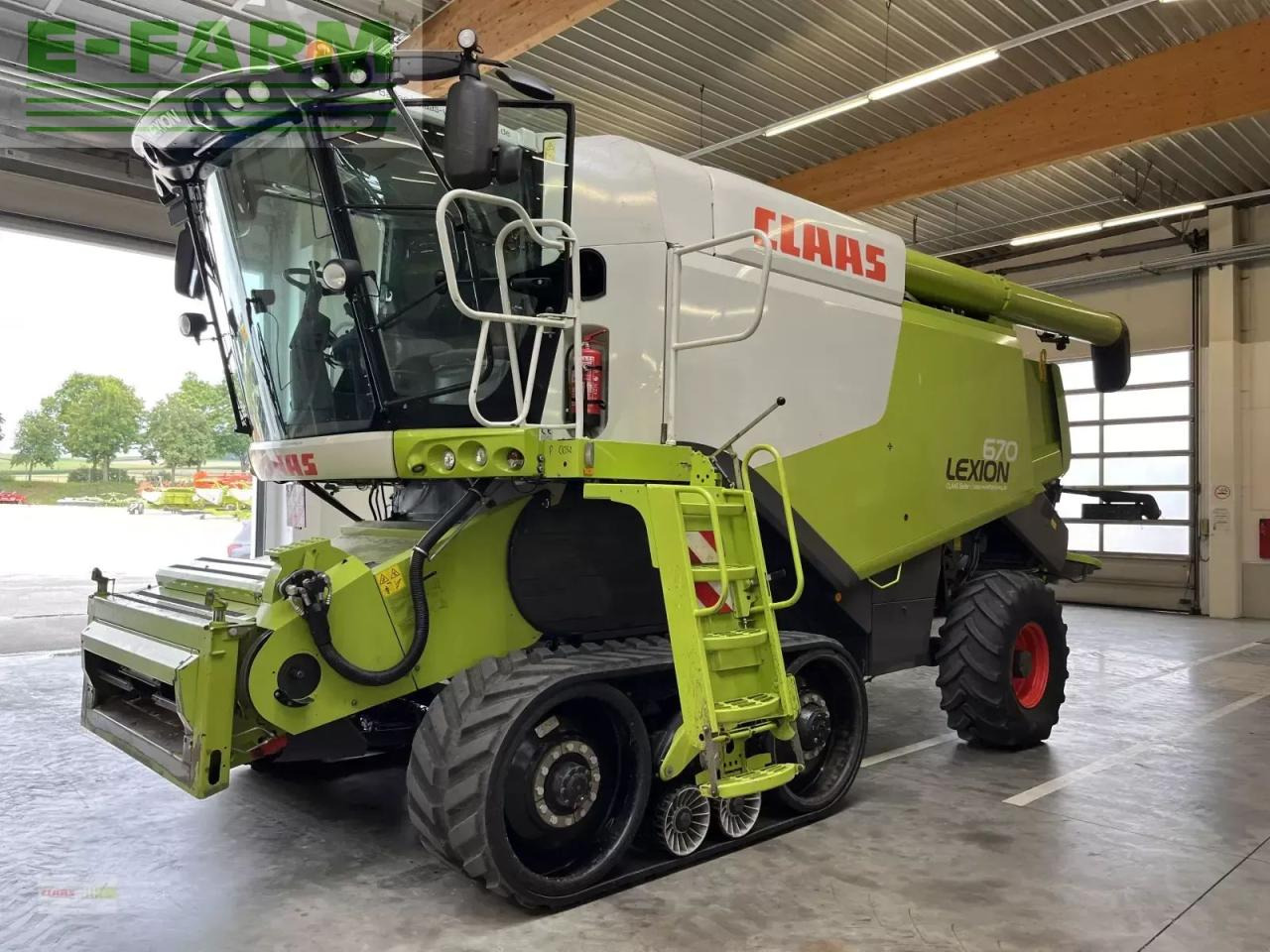 CLAAS lexion 670 tt - מקצרת קומבינה: תמונה 1 CLAAS lexion 670 tt - מקצרת קומבינה: תמונה 1