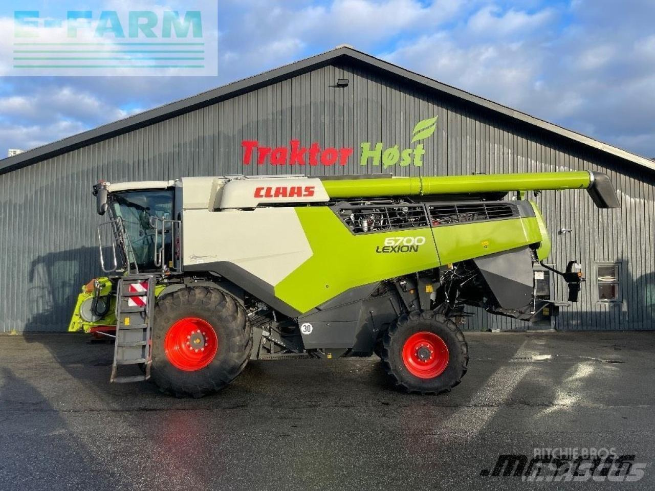 CLAAS lexion 6700 - מקצרת קומבינה: תמונה 1 CLAAS lexion 6700 - מקצרת קומבינה: תמונה 1