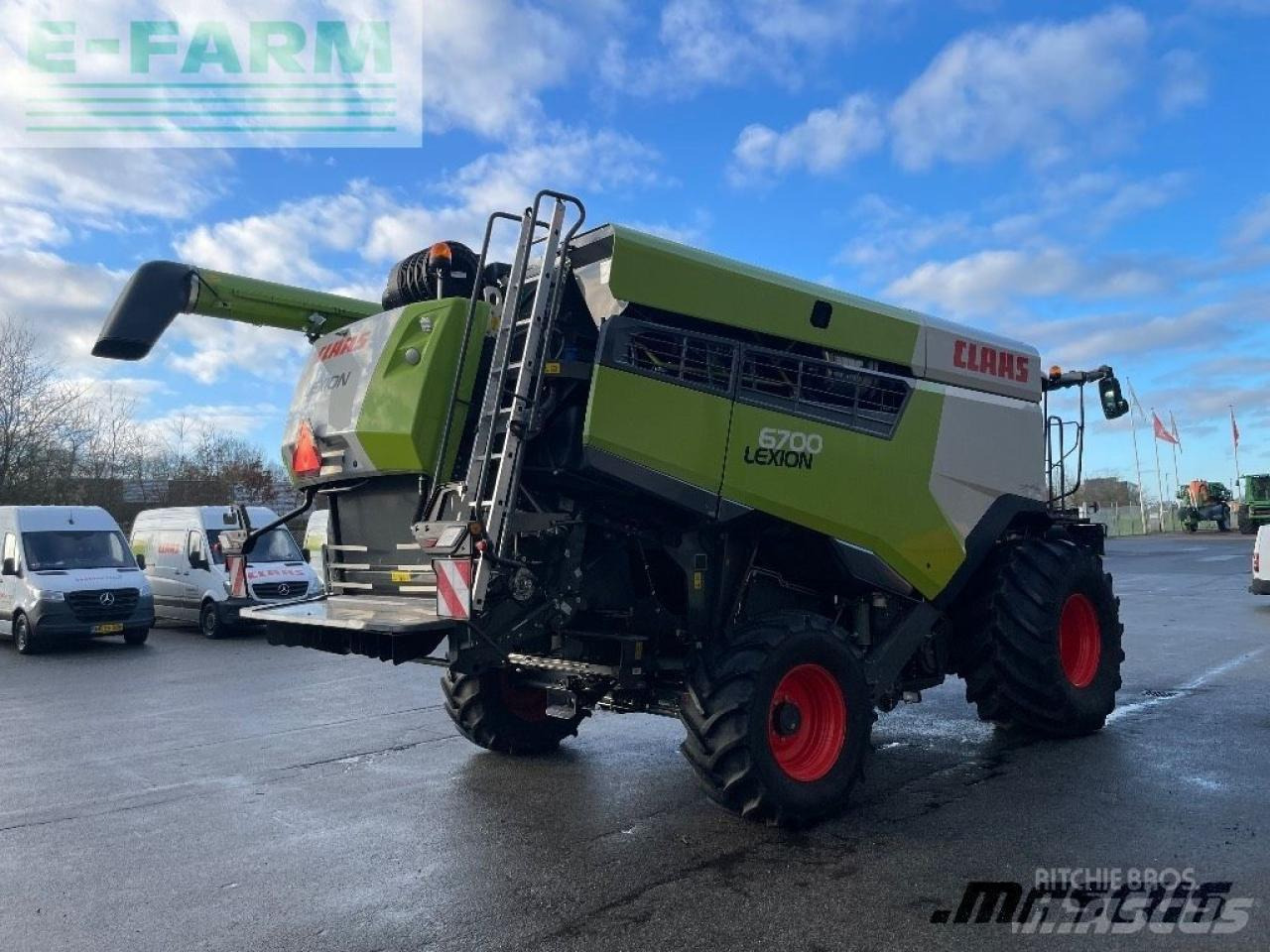 CLAAS lexion 6700 - מקצרת קומבינה: תמונה 3 CLAAS lexion 6700 - מקצרת קומבינה: תמונה 3