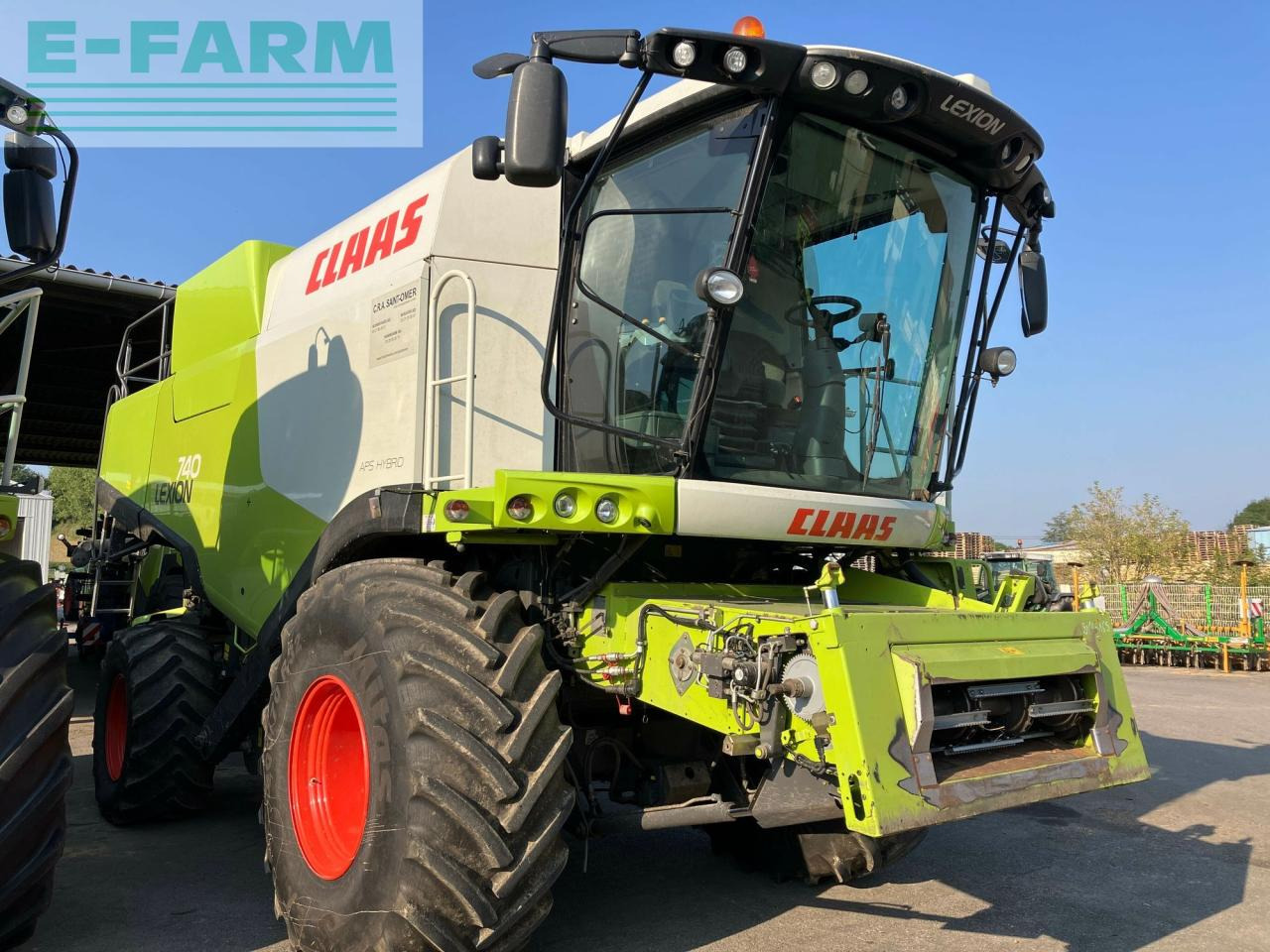 CLAAS lexion 740 - מקצרת קומבינה: תמונה 3 CLAAS lexion 740 - מקצרת קומבינה: תמונה 3