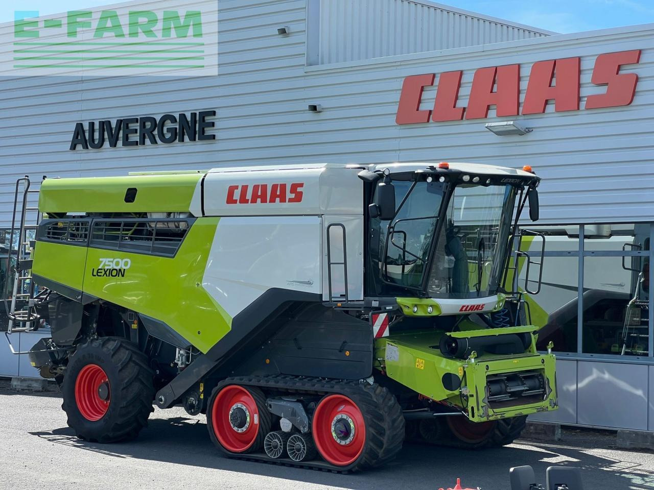 CLAAS lexion 7500 tt - מקצרת קומבינה: תמונה 1 CLAAS lexion 7500 tt - מקצרת קומבינה: תמונה 1