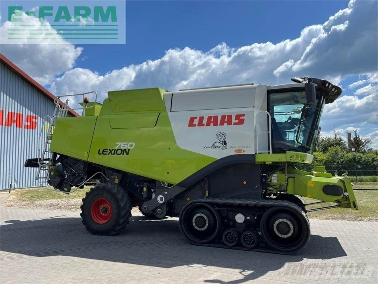 CLAAS lexion 760 terra trac - מקצרת קומבינה: תמונה 4 CLAAS lexion 760 terra trac - מקצרת קומבינה: תמונה 4