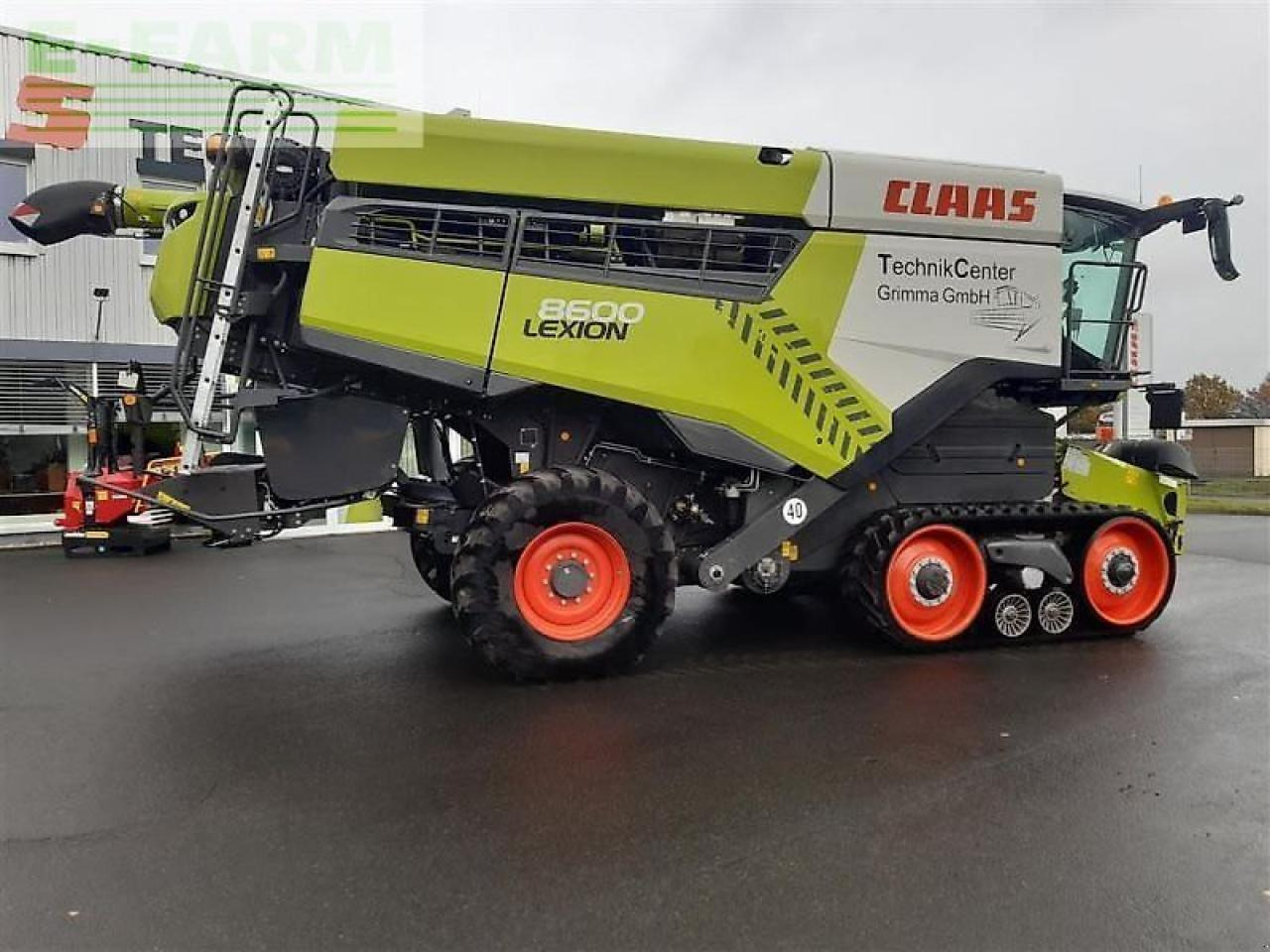 CLAAS mähdr. lexion 8600tt + v1080 - מקצרת קומבינה: תמונה 1 CLAAS mähdr. lexion 8600tt + v1080 - מקצרת קומבינה: תמונה 1