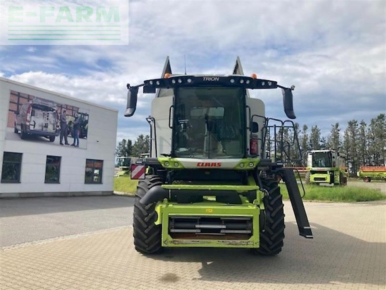 CLAAS mähdr. trion 640 + v770 - מקצרת קומבינה: תמונה 5 CLAAS mähdr. trion 640 + v770 - מקצרת קומבינה: תמונה 5
