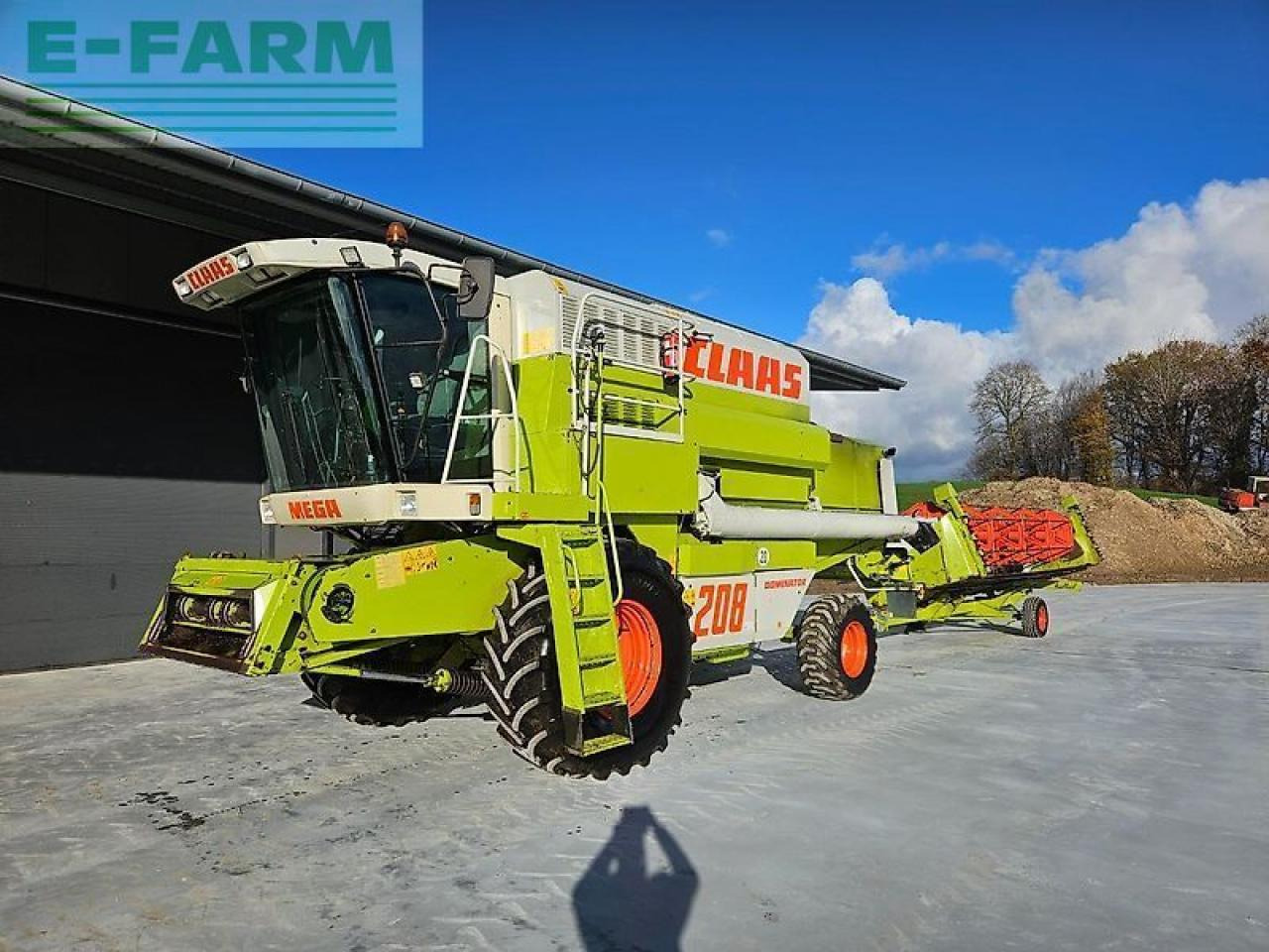 CLAAS mega 208 "gepflegte maschine" inzahlungnahme möglich - מקצרת קומבינה: תמונה 1 CLAAS mega 208 "gepflegte maschine" inzahlungnahme möglich - מקצרת קומבינה: תמונה 1
