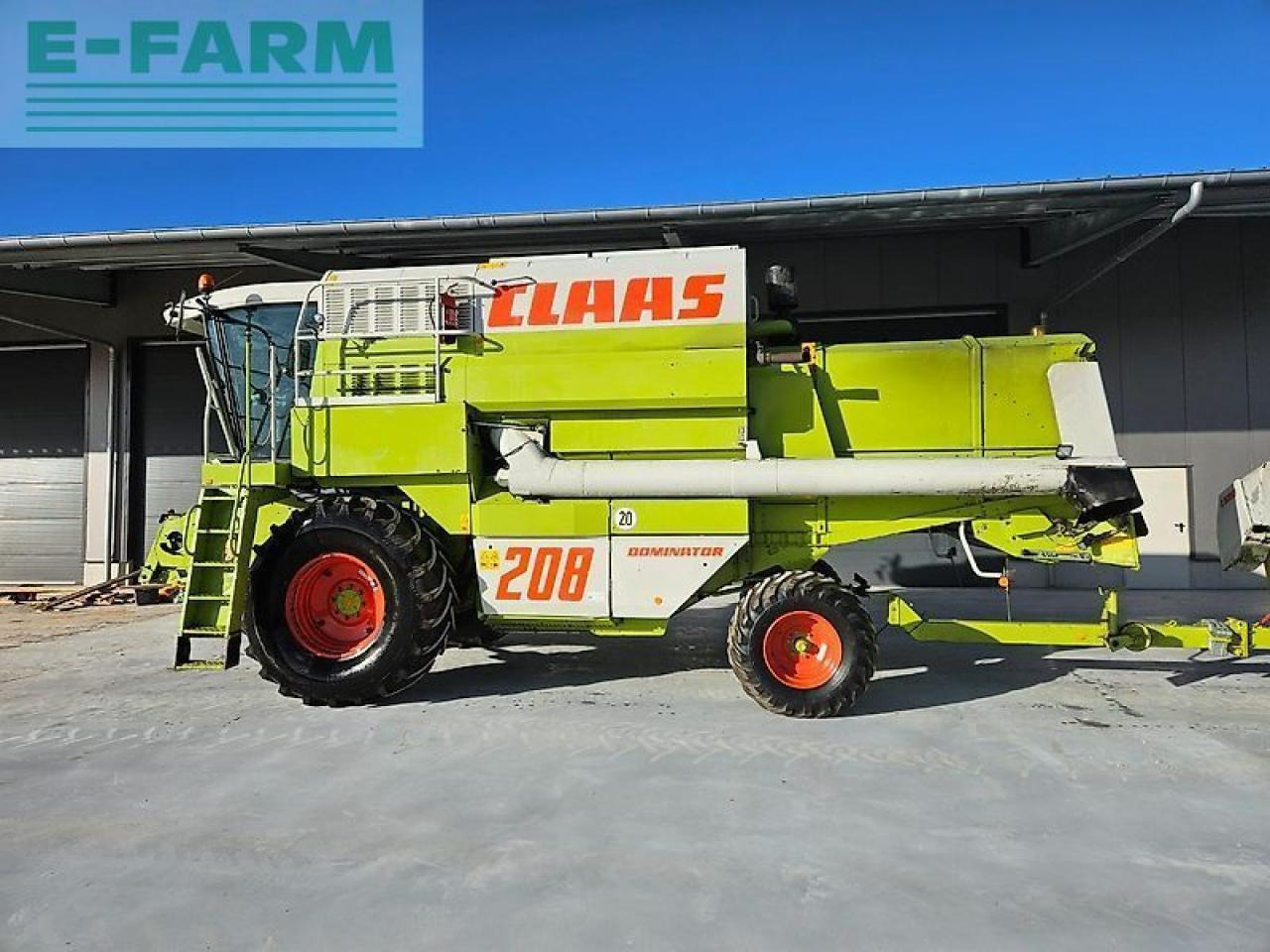 CLAAS mega 208 "gepflegte maschine" inzahlungnahme möglich - מקצרת קומבינה: תמונה 3 CLAAS mega 208 "gepflegte maschine" inzahlungnahme möglich - מקצרת קומבינה: תמונה 3