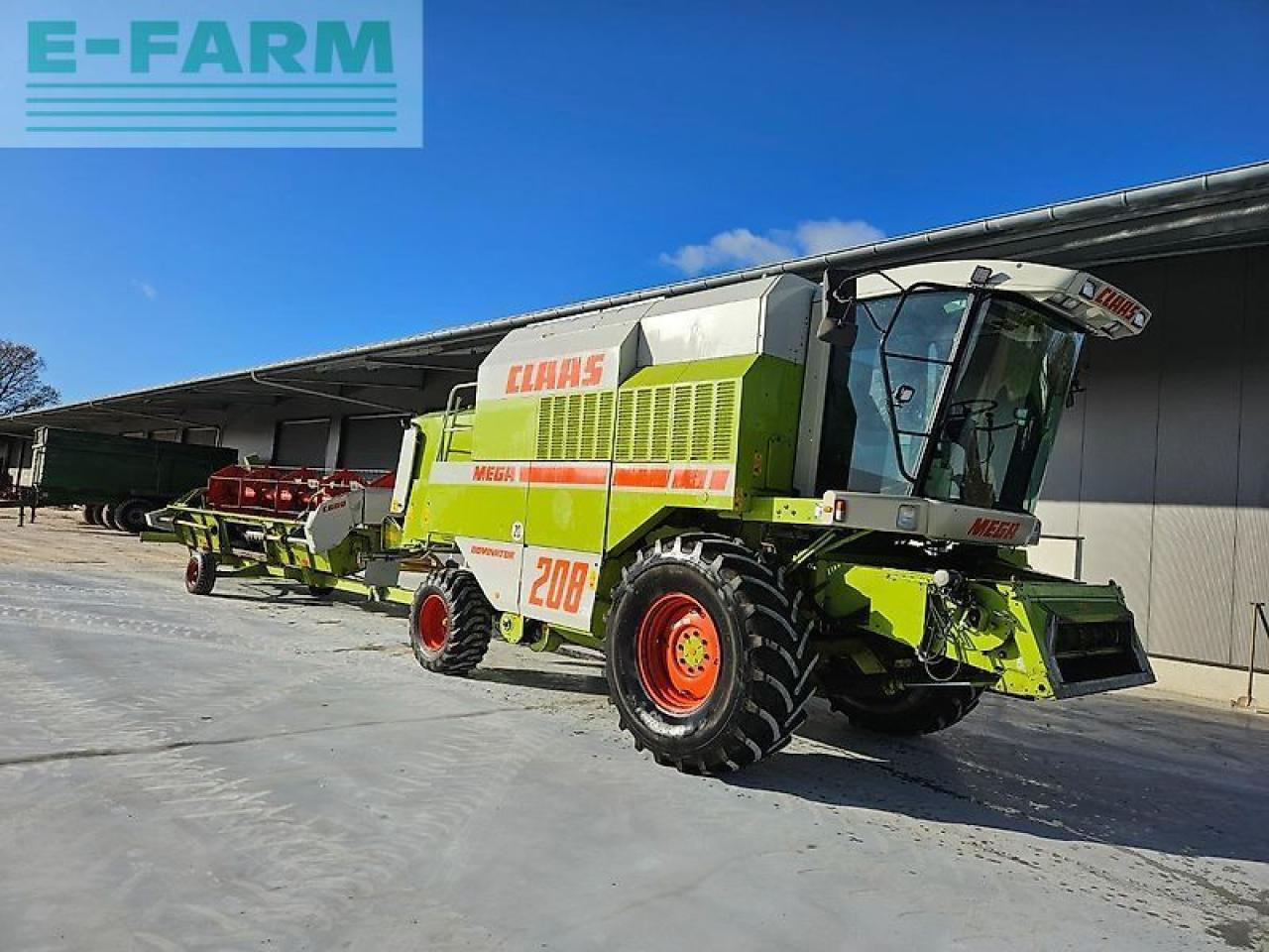 CLAAS mega 208 "gepflegte maschine" inzahlungnahme möglich - מקצרת קומבינה: תמונה 5 CLAAS mega 208 "gepflegte maschine" inzahlungnahme möglich - מקצרת קומבינה: תמונה 5