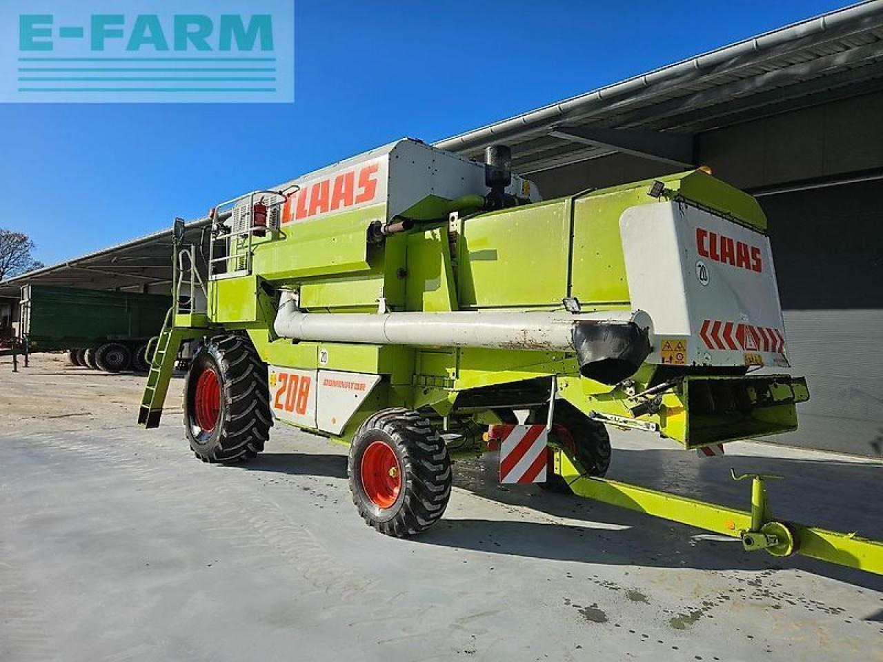 CLAAS mega 208 "gepflegte maschine" inzahlungnahme möglich - מקצרת קומבינה: תמונה 4 CLAAS mega 208 "gepflegte maschine" inzahlungnahme möglich - מקצרת קומבינה: תמונה 4