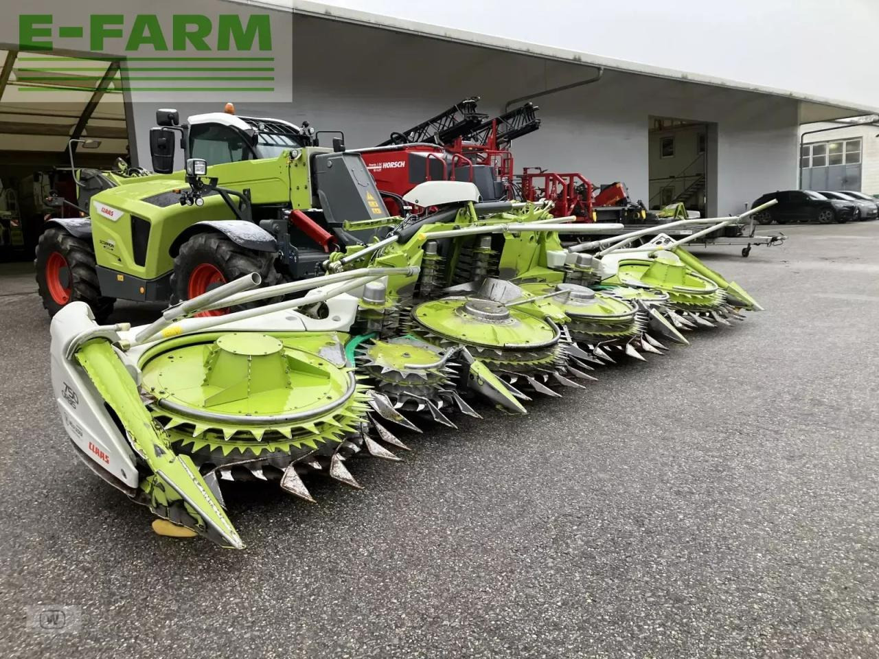CLAAS orbis 750 ac - ראש תירס: תמונה 3 CLAAS orbis 750 ac - ראש תירס: תמונה 3
