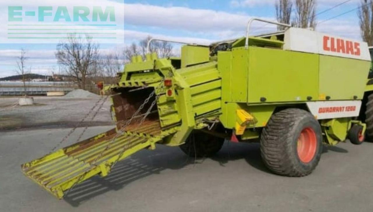 CLAAS quadrant 1200 lte - מכונת צרור מרובעת: תמונה 1 CLAAS quadrant 1200 lte - מכונת צרור מרובעת: תמונה 1