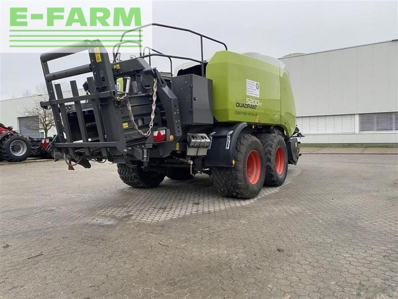 CLAAS quadrant 5200 fc tandem - מכונת צרור מרובעת: תמונה 3 CLAAS quadrant 5200 fc tandem - מכונת צרור מרובעת: תמונה 3