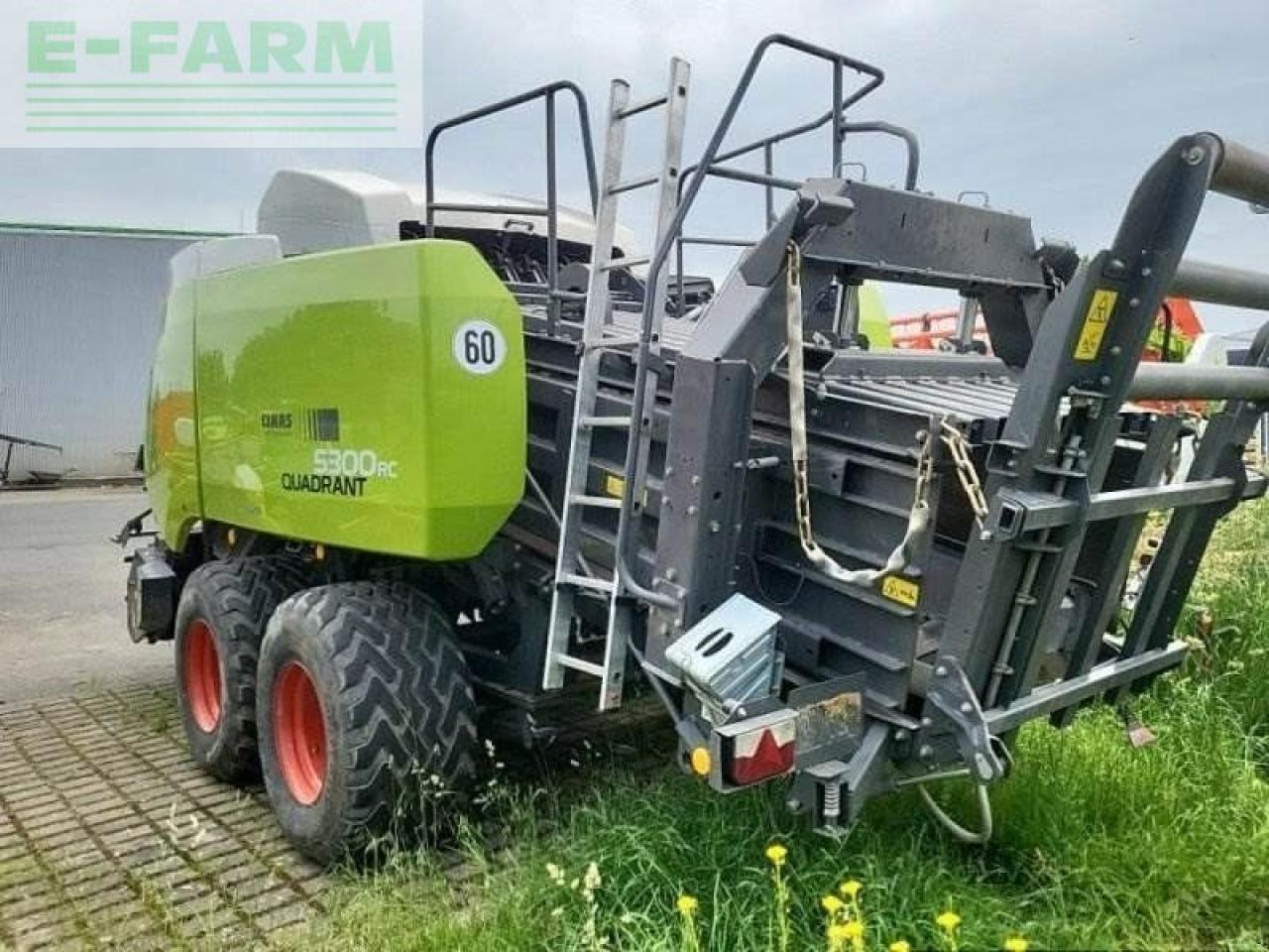 CLAAS quadrant 5300 rc t - מכונת צרור מרובעת: תמונה 3 CLAAS quadrant 5300 rc t - מכונת צרור מרובעת: תמונה 3